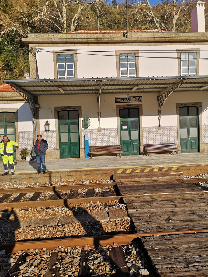 Visita sindical à Linha do Douro